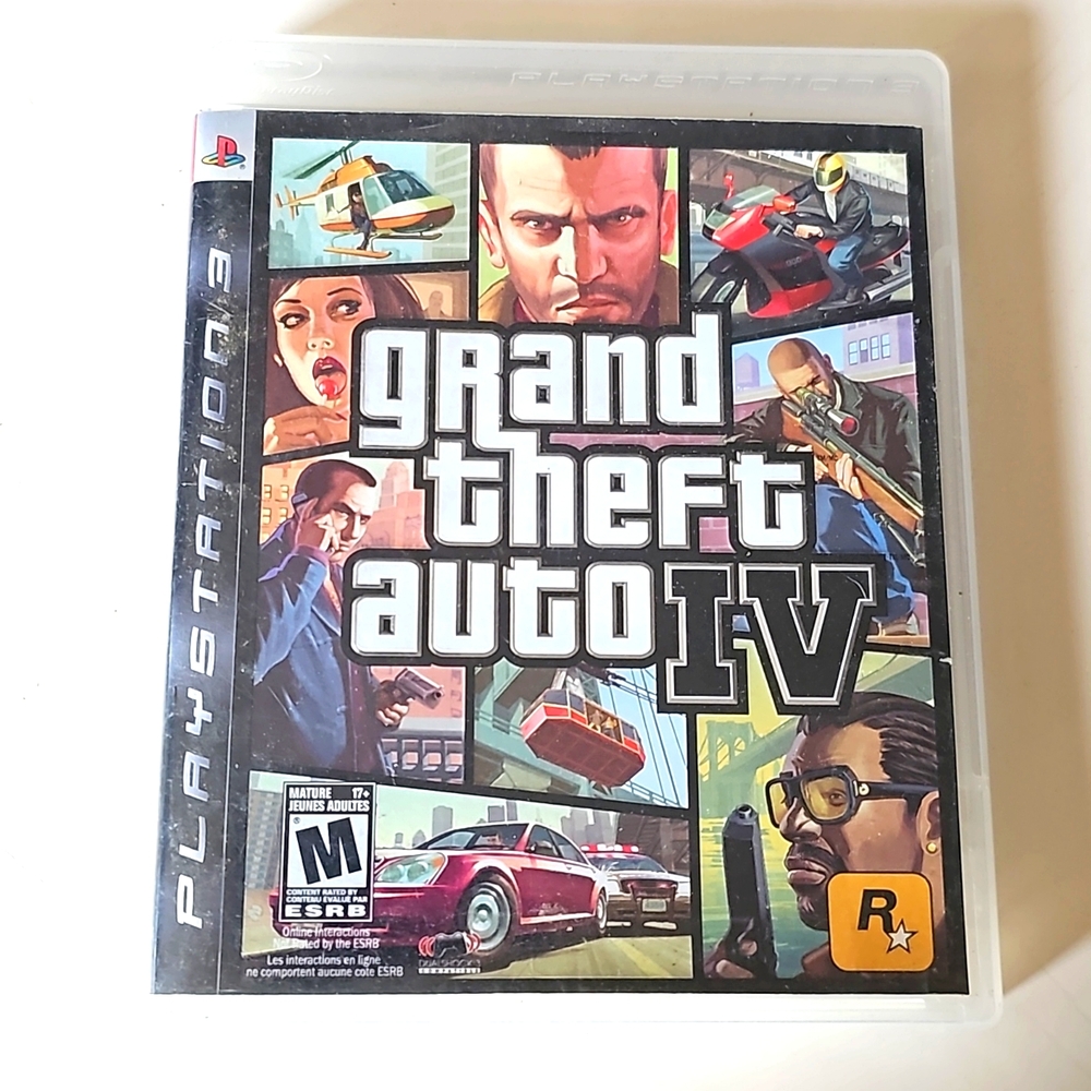 Playstation 3 Grand Theft Auto IV PS3 game